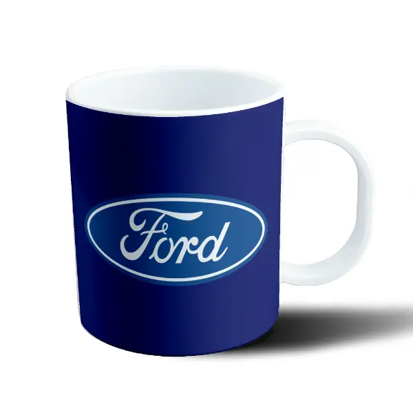 Taza de Plástico Ford Logo Azul