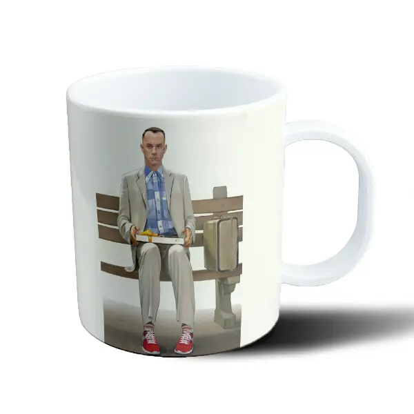 Taza de Plástico Forrest Gump Banco de Parque