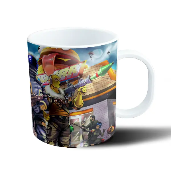 Taza de Plástico Fortnite Battle Royale Escuadron Ciudad