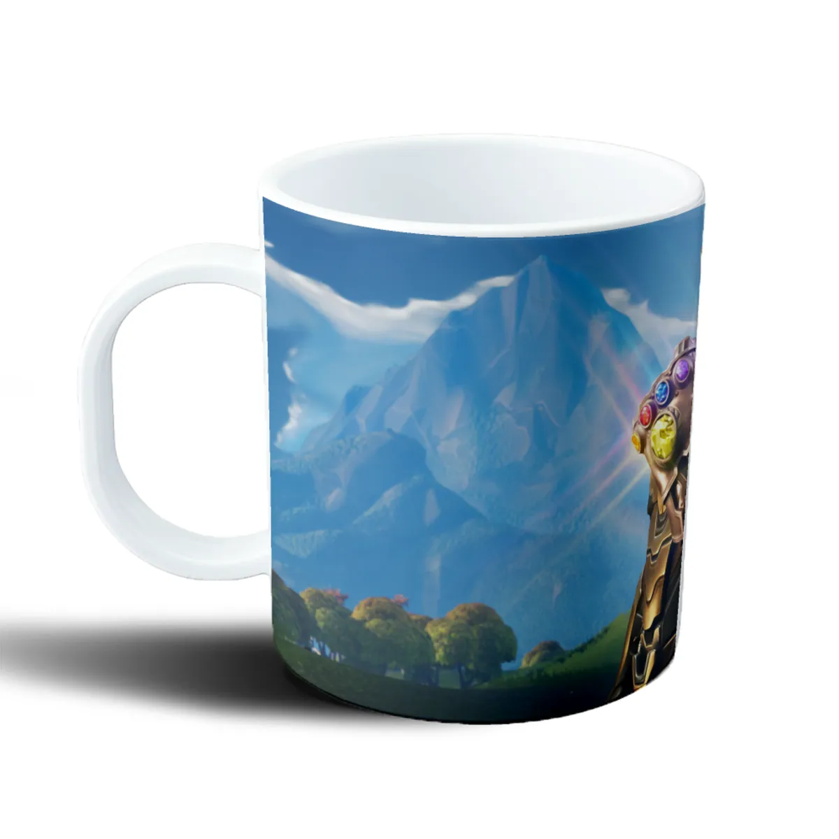 Taza de Plástico Fortnite Thanos Guantelete del Infinito - vista 2