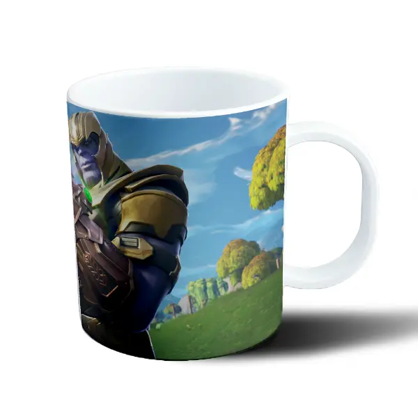 Taza de Plástico Fortnite Thanos Guantelete del Infinito