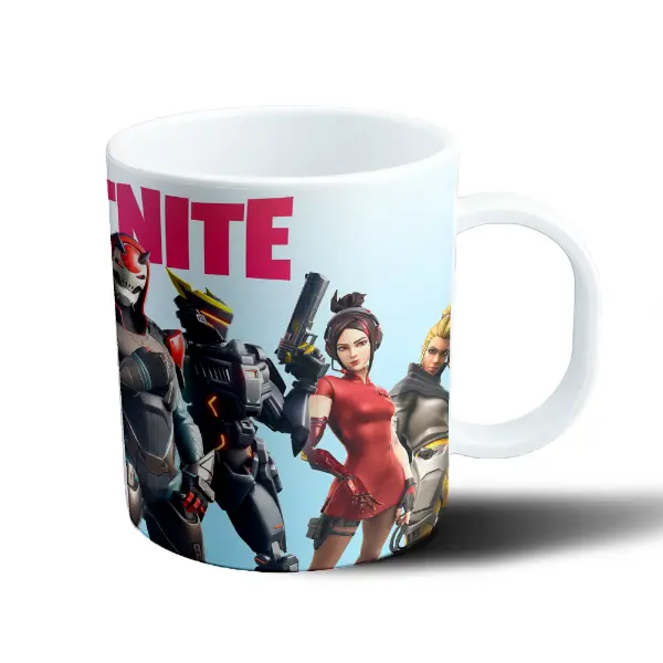 Taza de Plástico Fortnite Personajes Tropa