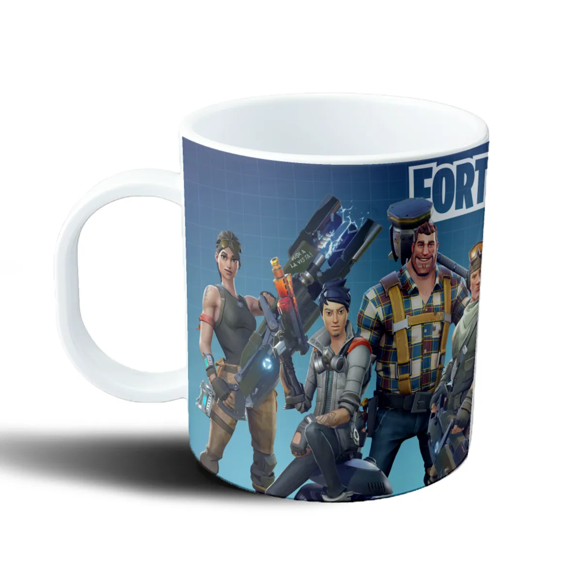 Taza de Plástico Fortnite Personajes Equipo - vista 2