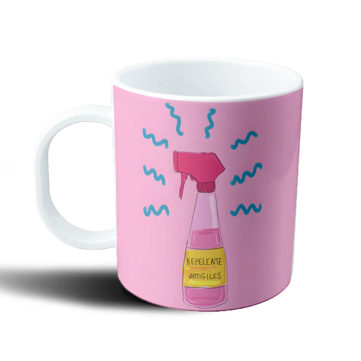 Taza de Plástico Repelente Antigiles - vista 2