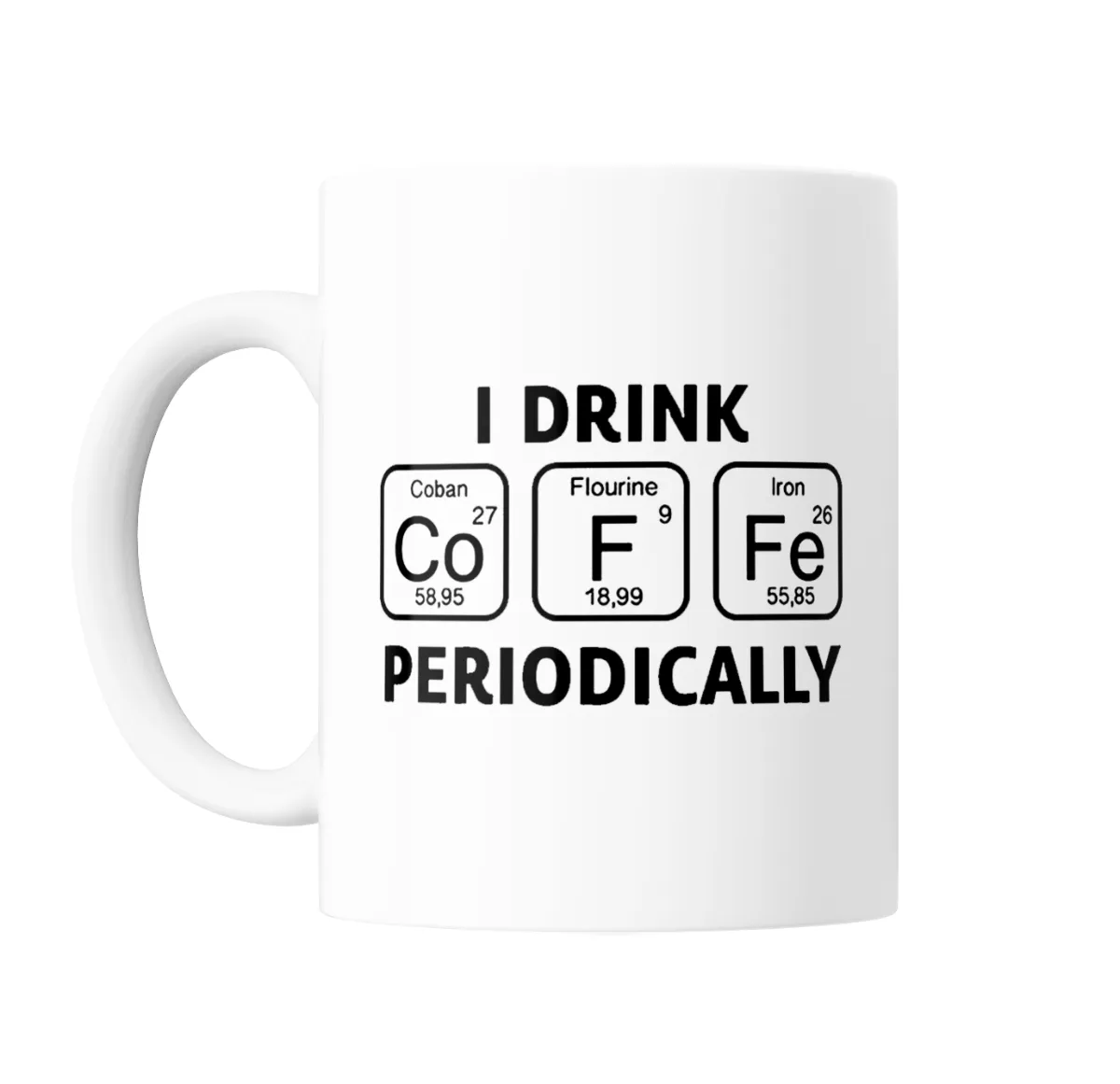 Taza de Cerámica I Drink Periodically Café Tabla Periódica - vista 2
