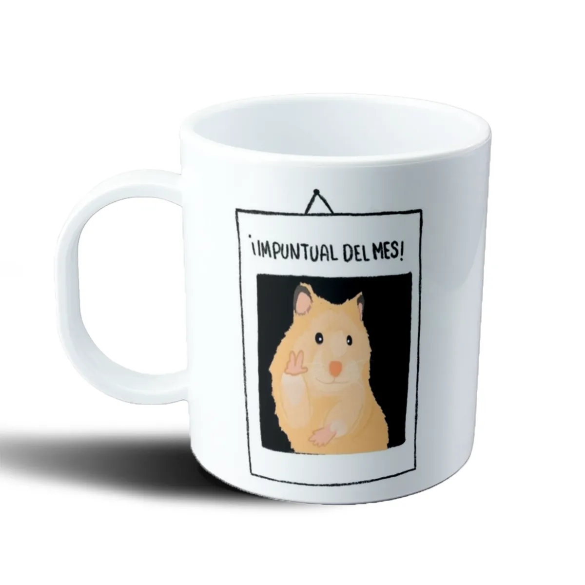Taza de Plástico Impuntual del Mes Hámster - vista 2