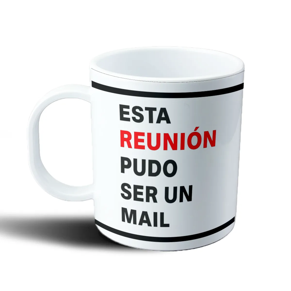 Taza de Plástico Esta Reunión Pudo Ser Un Mail - vista 2