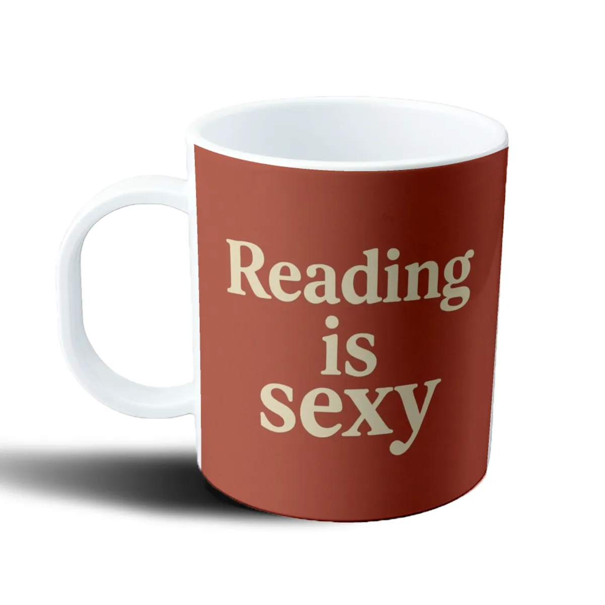 Taza de Plástico Reading is Sexy - vista 2