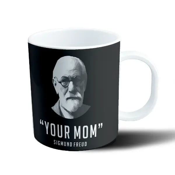 Taza de Plástico Freud Your Mom