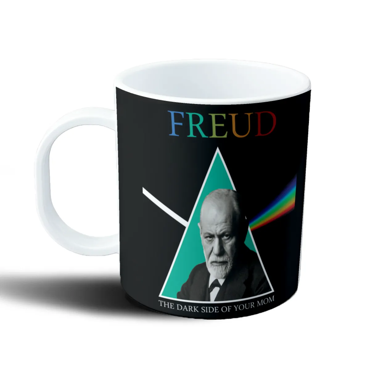 Taza de Plástico Freud The Dark Side of Your Mom - vista 2