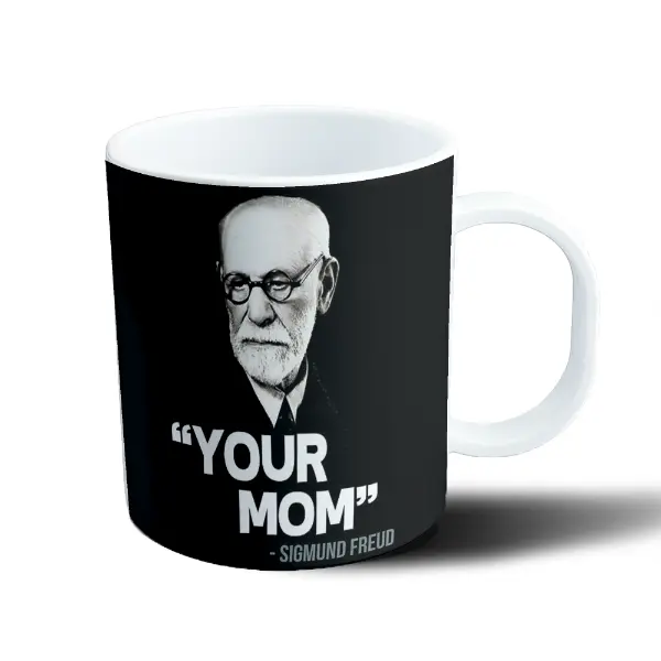 Taza de Plástico Freud Your Mom