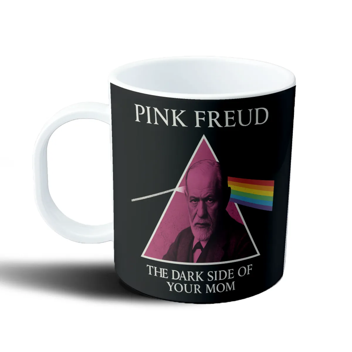 Taza de Plástico Freud Pink Freud The Dark Side of Your Mom - vista 2