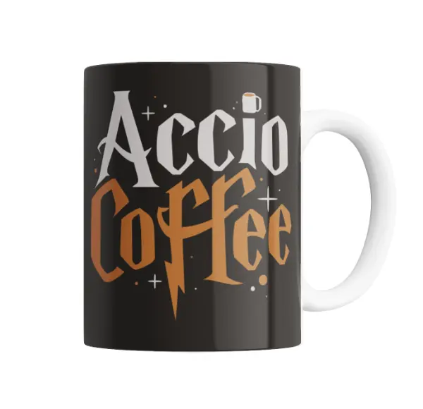 Taza de Cerámica Harry Potter Accio Coffee