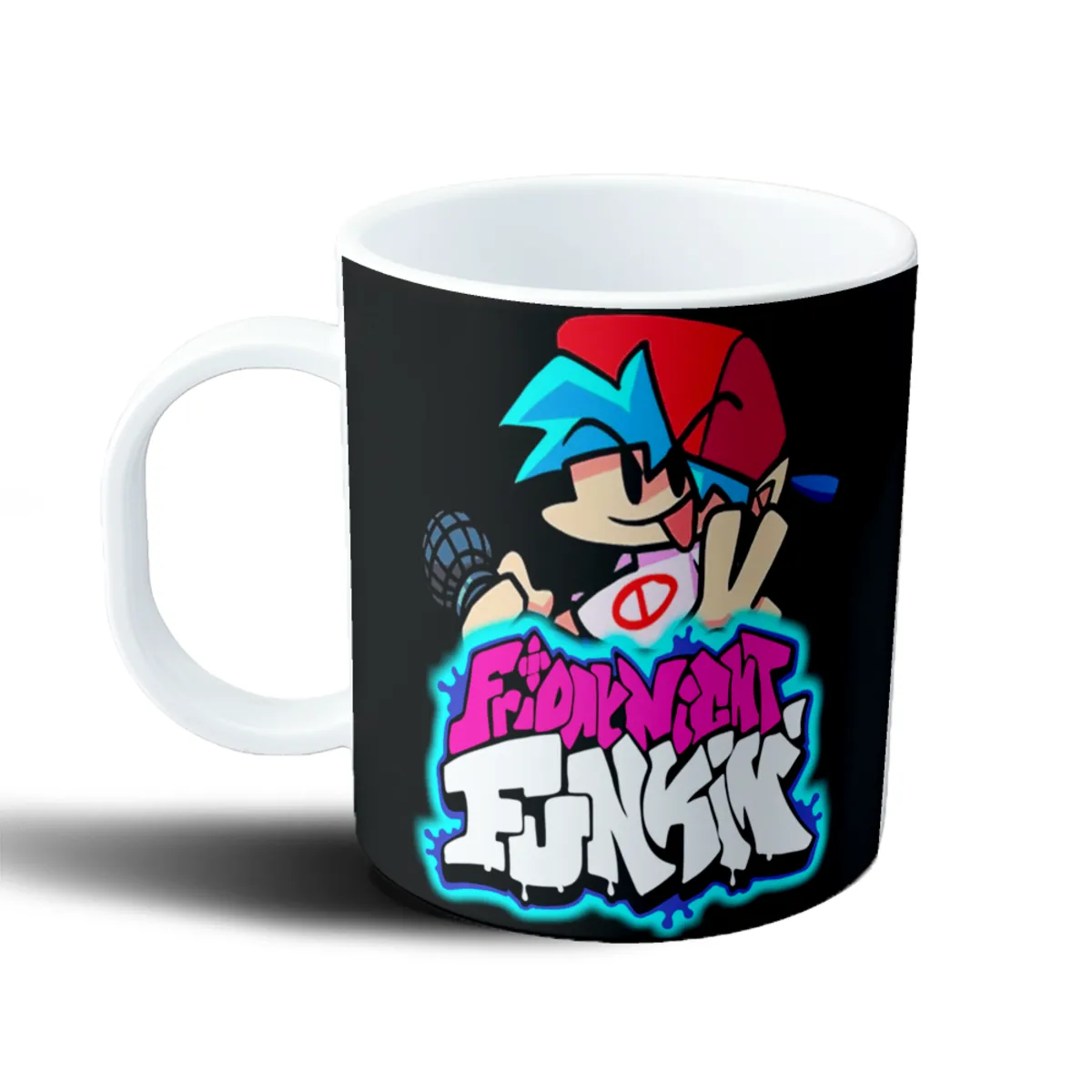 Taza de Plástico Friday Night Funkin Boyfriend - vista 2