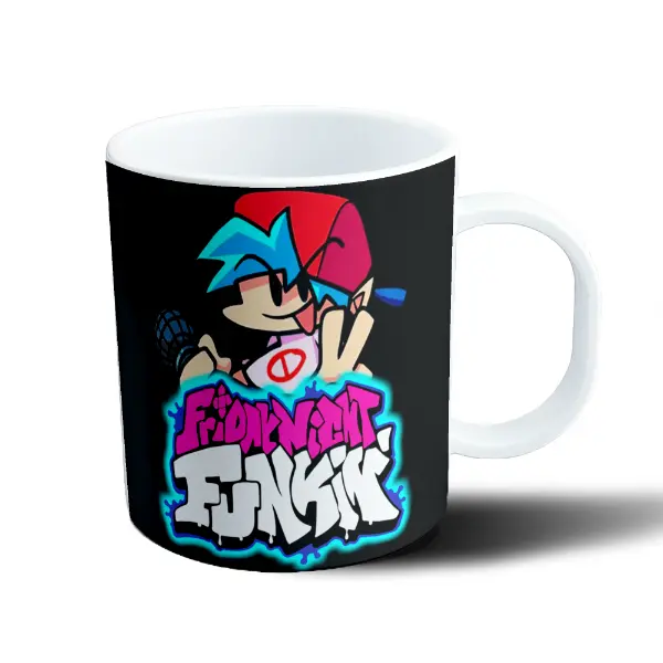 Taza de Plástico Friday Night Funkin Boyfriend