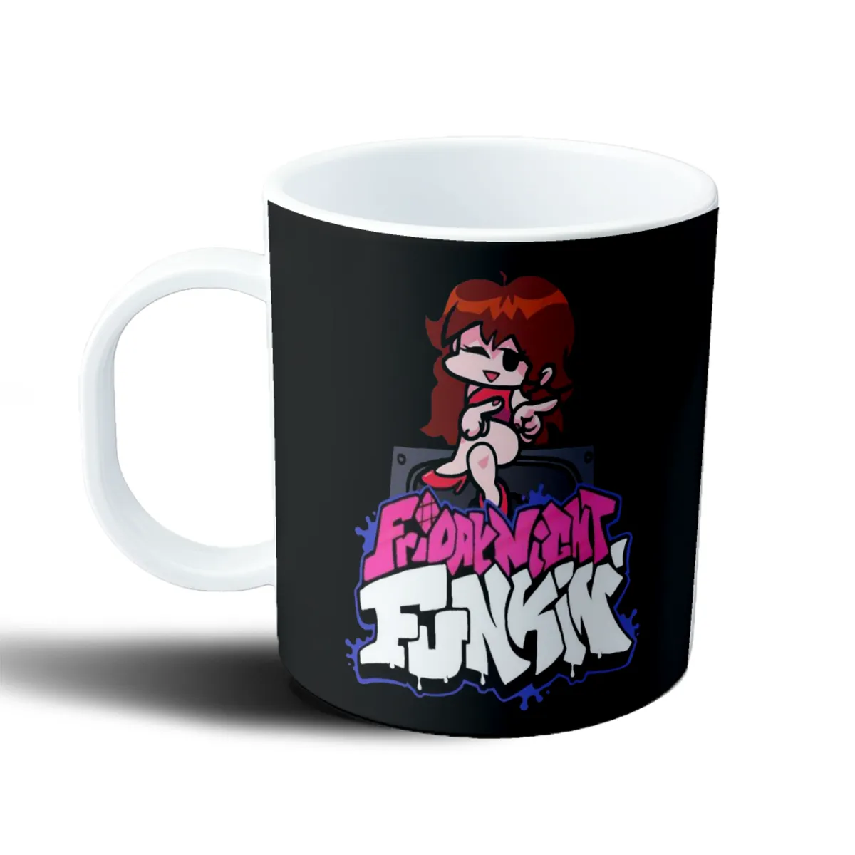 Taza de Plástico Friday Night Funkin Girlfriend - vista 2