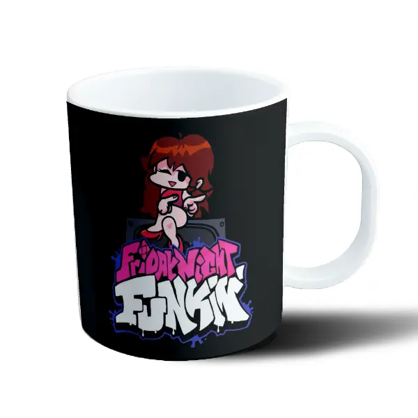 Taza de Plástico Friday Night Funkin Girlfriend
