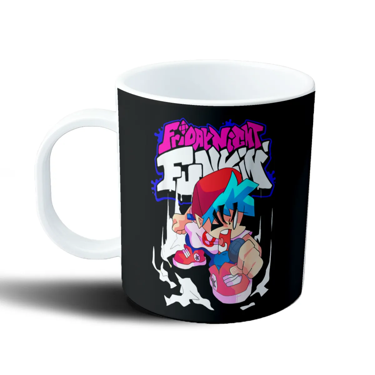 Taza de Plástico Friday Night Funkin Boyfriend - vista 2