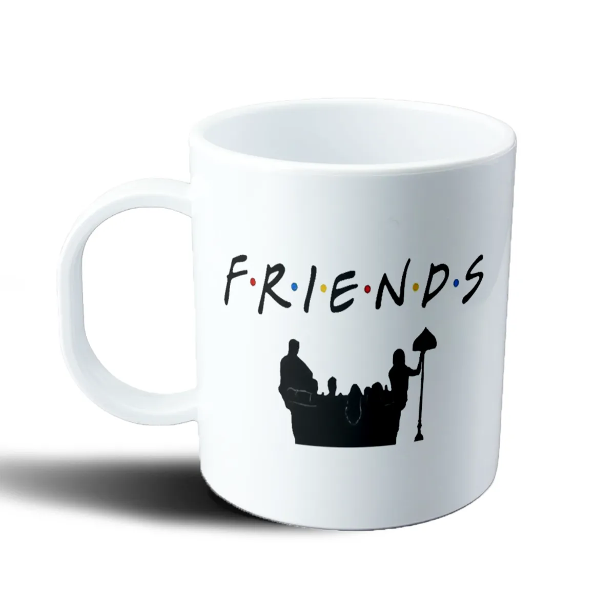 Taza de Plástico Friends Logo y Sillón Silueta - vista 2