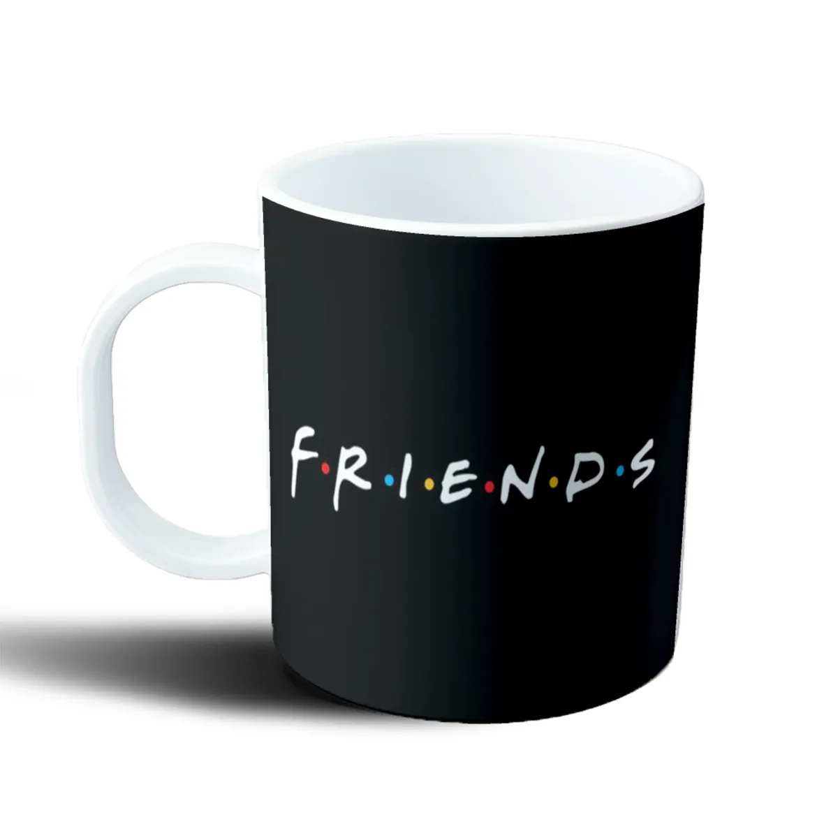 Taza de Plástico Friends Logo Colores - vista 2