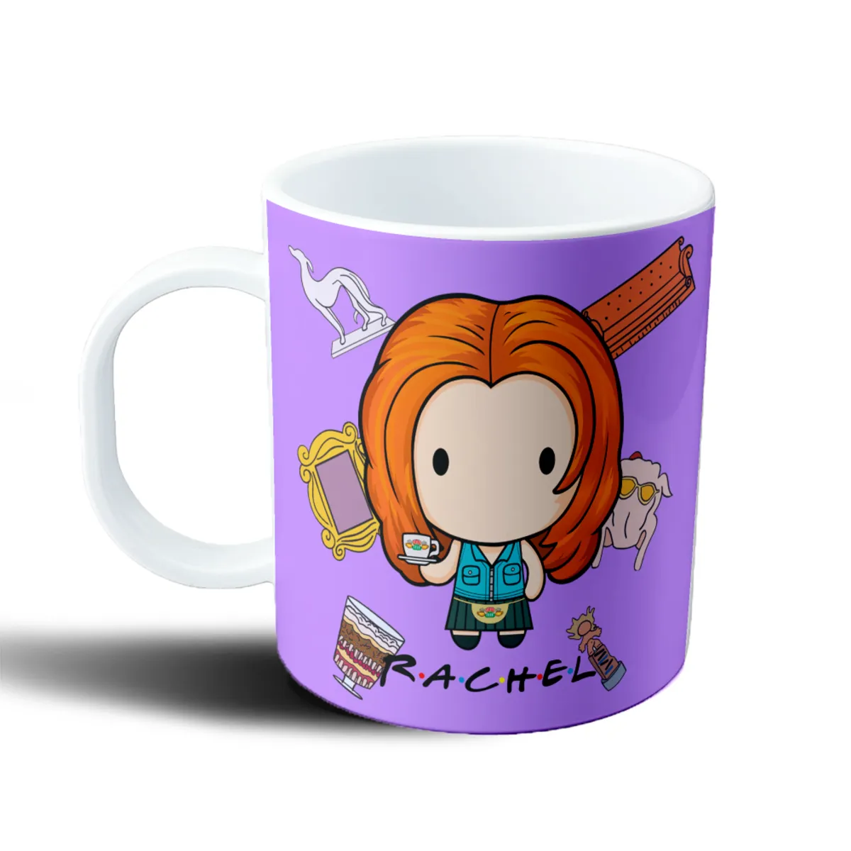 Taza de Plástico Friends Rachel Chibi - vista 2