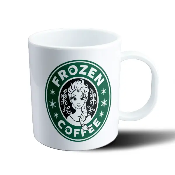 Taza de Plástico Frozen Coffee Elsa