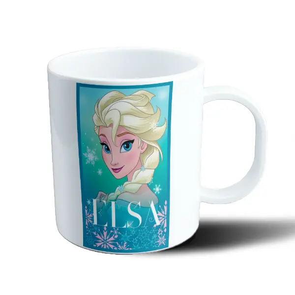 Taza de Plástico Frozen Elsa