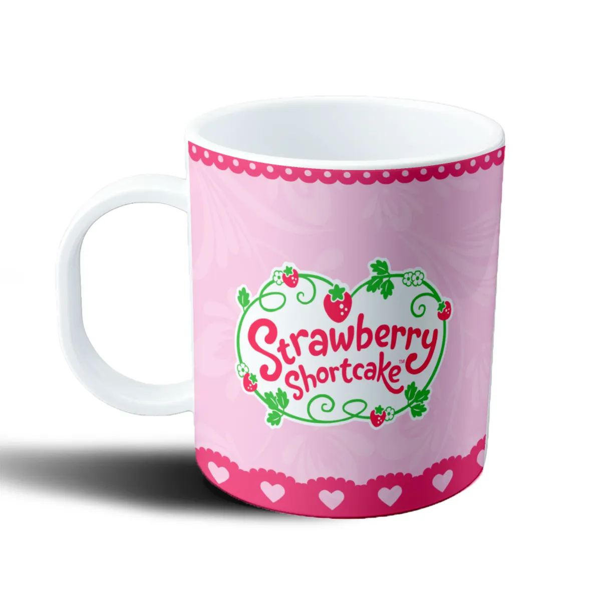 Taza de Plástico Frutillita Pandita y amigos en la casa de frutilla - vista 2