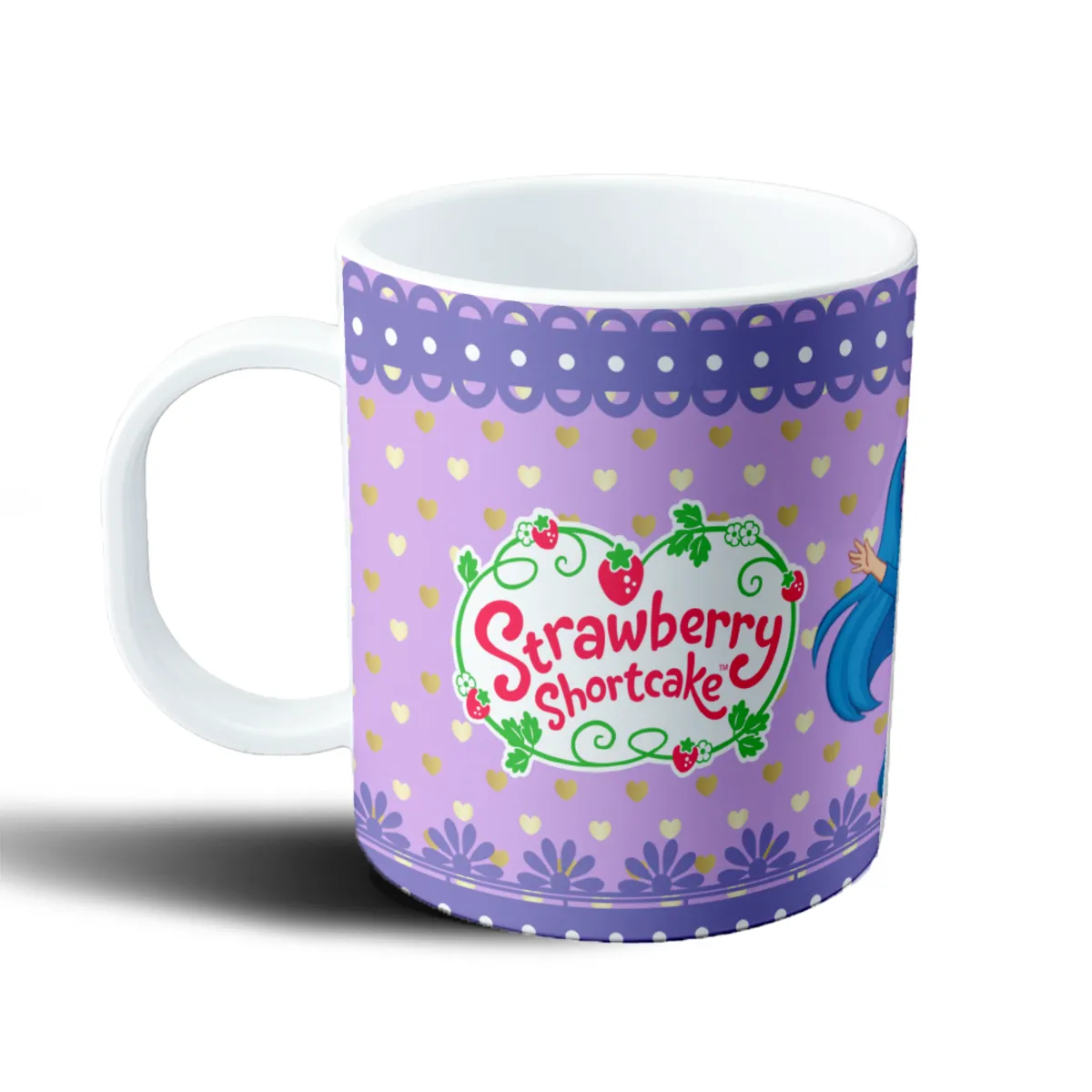 Taza de Plástico Frutillita Strawberry Shortcake Amigas Limón y Arándanos - vista 2