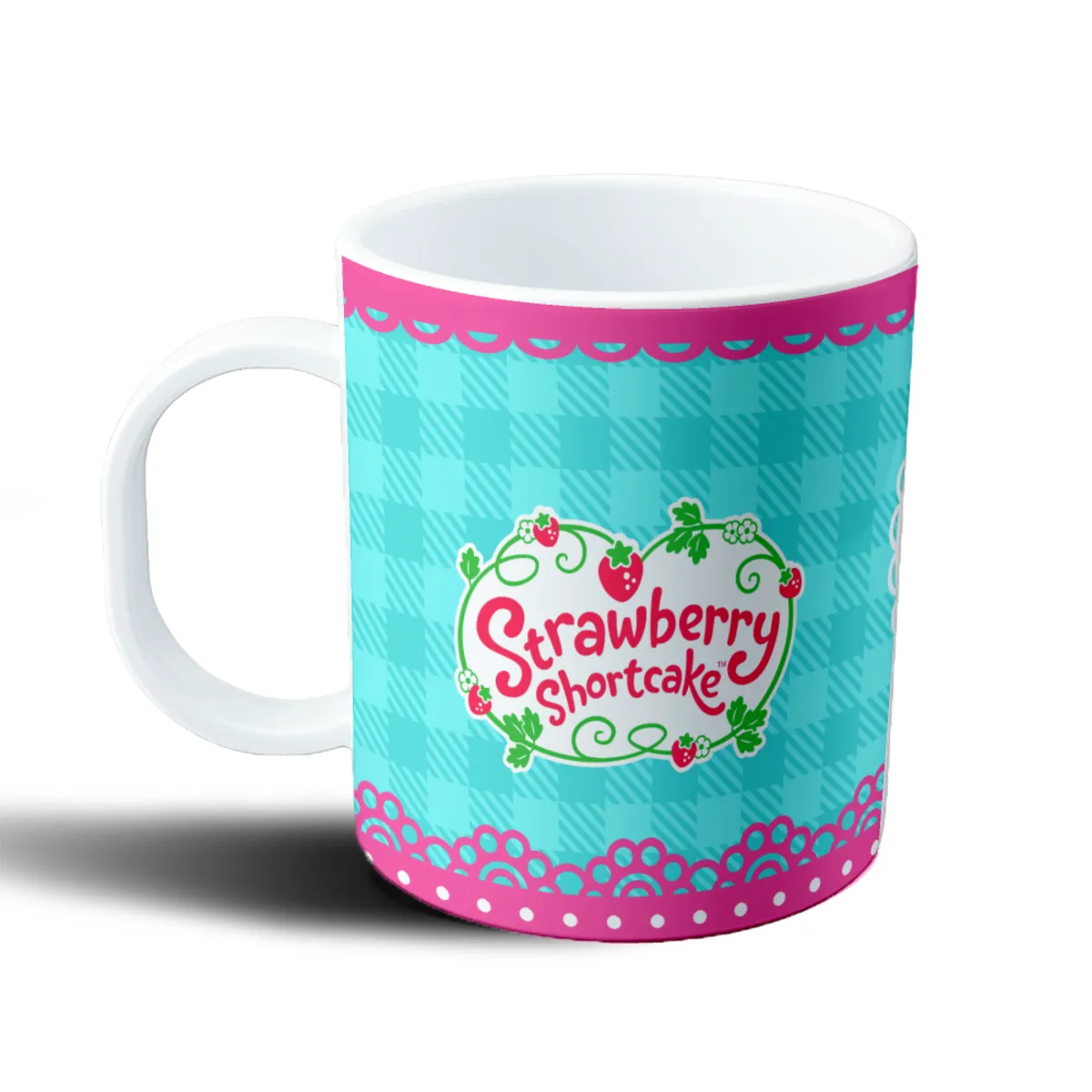 Taza de Plástico Frutillita Rosita Fresita con Canasta de Frutillas - vista 2