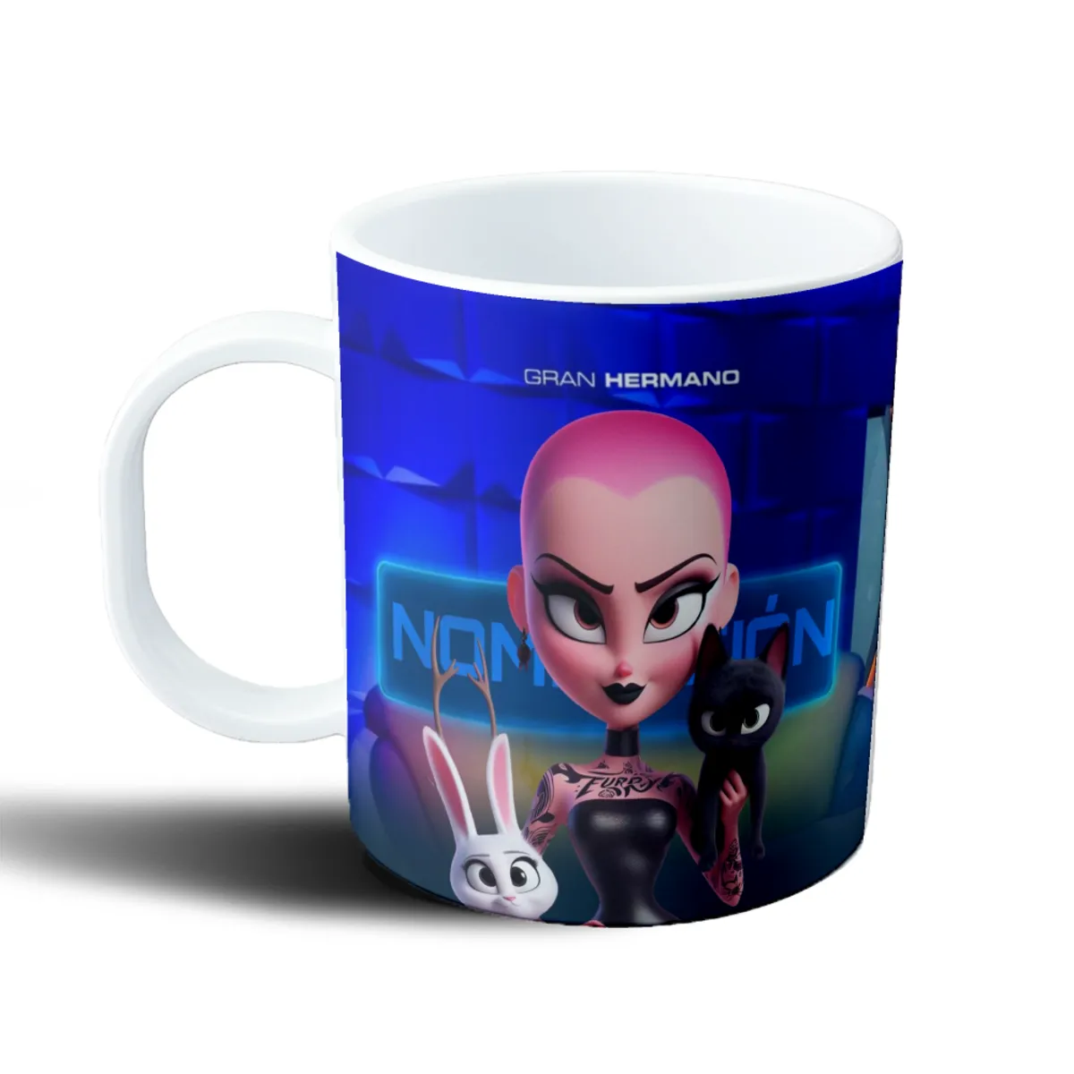 Taza de Plástico Furia Gran Hermano Nominación - vista 2