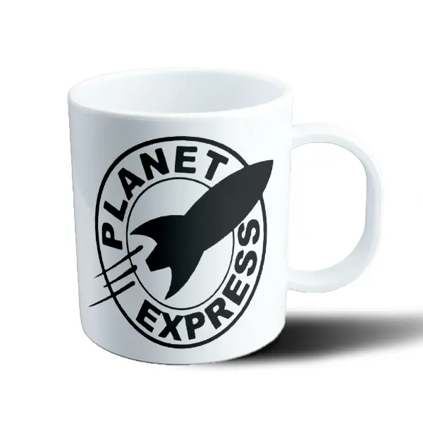 Taza de Plástico Futurama Planet Express