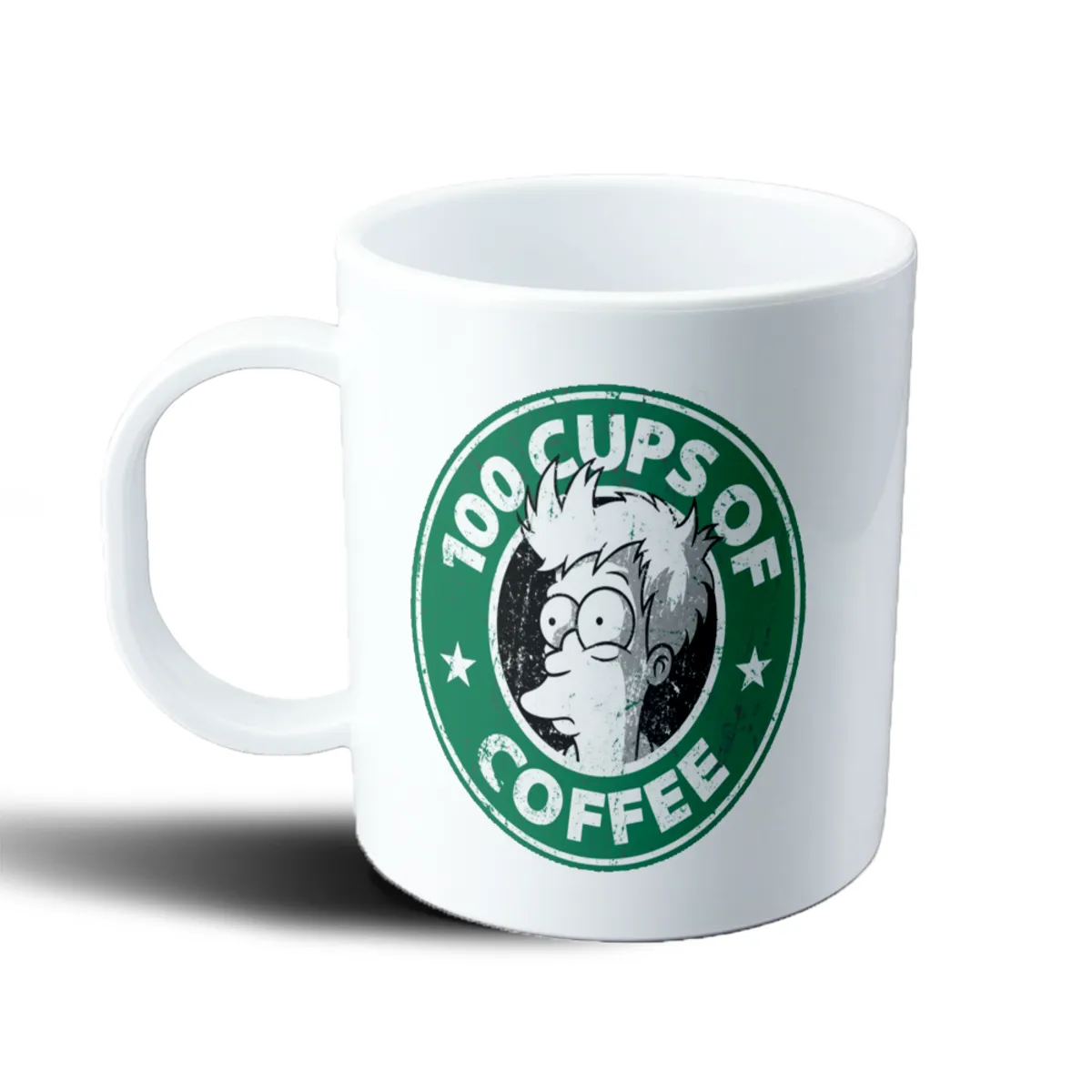 Taza de Plástico Futurama Fry 100 Cups of Coffee - vista 2