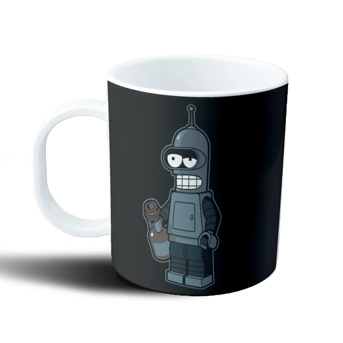 Taza de Plástico Futurama Bender con cerveza - vista 2