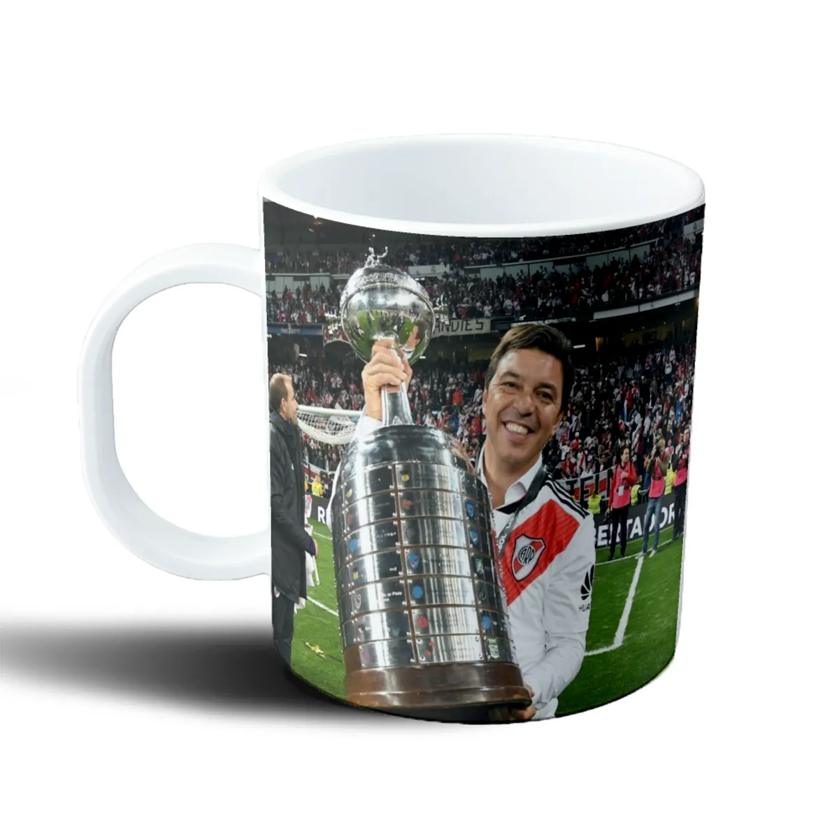 Taza de Plástico Gallardo con la Copa Libertadores - vista 2