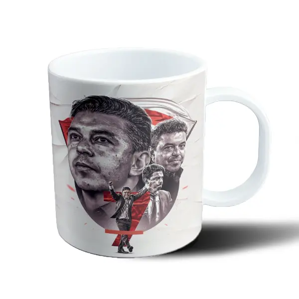 Taza de Plástico Gallardo River Plate