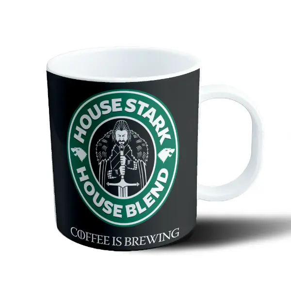 Taza de Plástico Game of Thrones Casa Stark House Blend