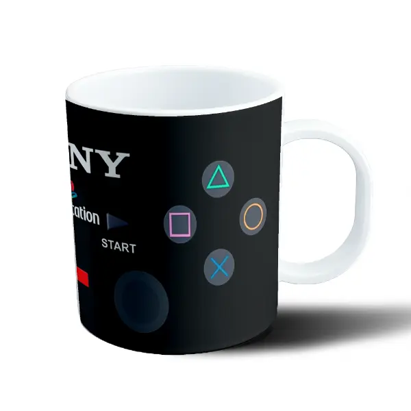 Taza de Plástico PlayStation Botones del Control Sony