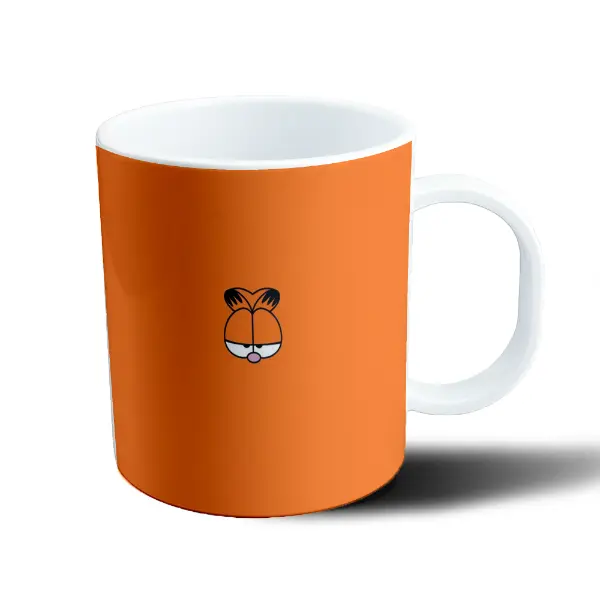 Taza de Plástico Garfield Cara Fastidiada