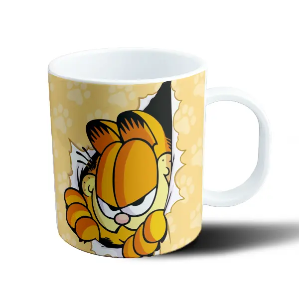 Taza de Plástico Garfield Asomado