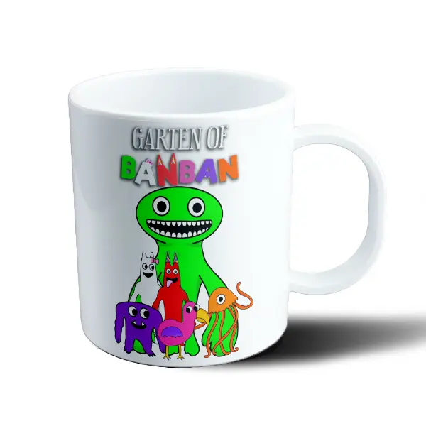 Taza de Plástico Garten of Banban Personajes