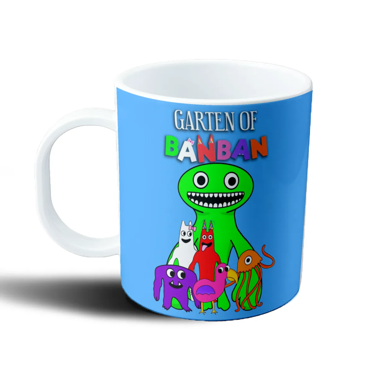 Taza de Plástico Garten of Banban Personajes Grupo - vista 2