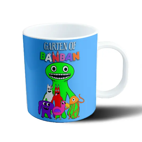 Taza de Plástico Garten of Banban Personajes Grupo