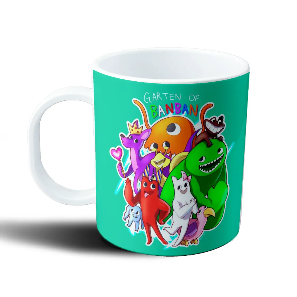Taza de Plástico Garten of Banban Personajes Coloridos - vista 2