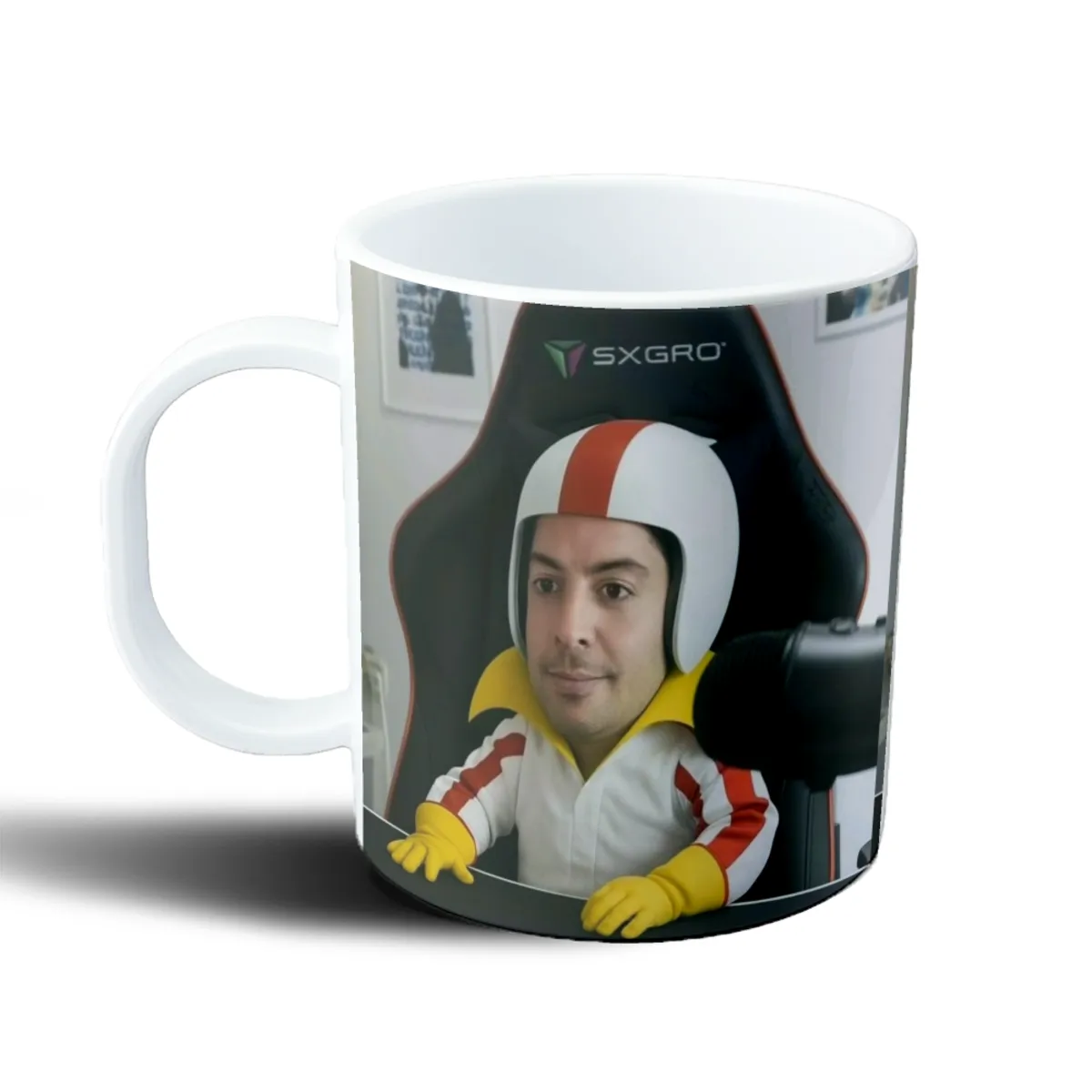 Taza de Plástico Gaston Edul Piloto de Carrera - vista 2