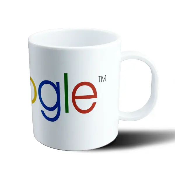 Taza de Plástico Google Logo Clásico