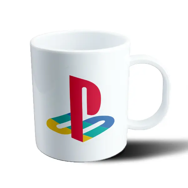 Taza de Plástico PlayStation Logo Clásico