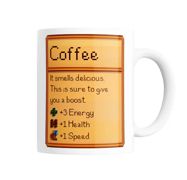 Taza de Cerámica Stardew Valley Coffee