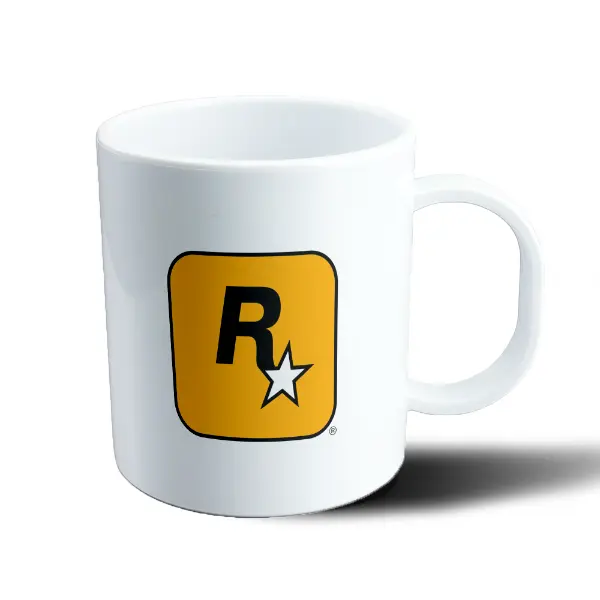 Taza de Plástico Rockstar Games Logo