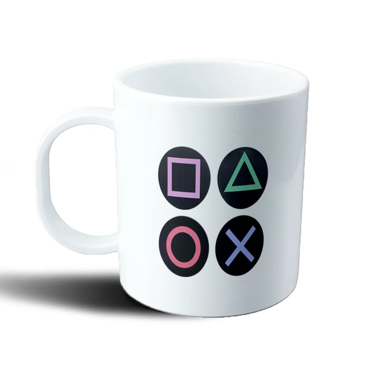 Taza de Plástico PlayStation Botones Pastel - vista 2